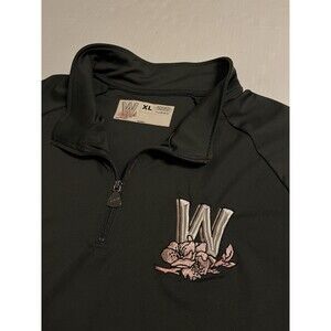 RARE Washington Nationals MLB Season Ticket 1/4 Zip Sweatshirt XL City Cherry DC